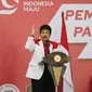 Kepala Badan Pembinaan Ideologi Pancasila (BPIP) Yudian Wahyudi, membuka kegiatan Pemusatan Pendidikan dan Pelatihan Pasukan Pengibar Bendera Pusaka (Paskibraka) Tahun 2024 di Cibubur, Depok, Jawa Barat, Sabtu, (13/7/2024). (Foto: Tim Humas BPIP).