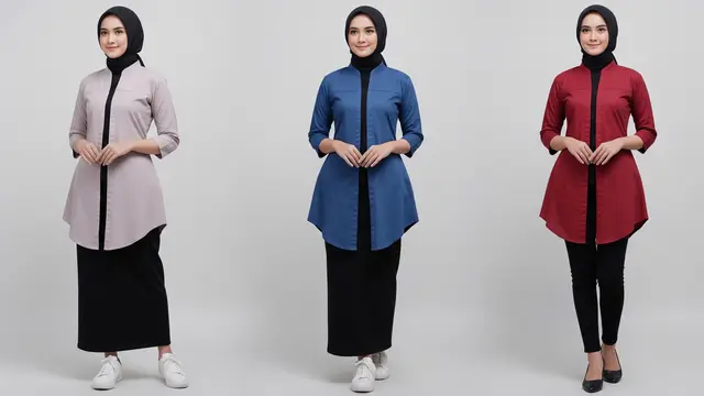 Kebaya Kartini Kain Polos 2026 yang Desainnya Modern Kekinian