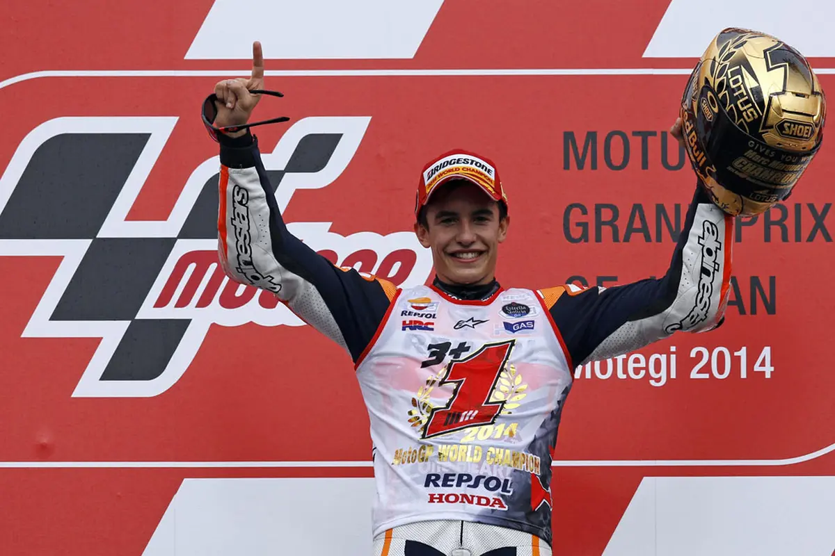 Marc Marquez Hentikan Perebutan Gelar Juara Dunia MotoGP 2014