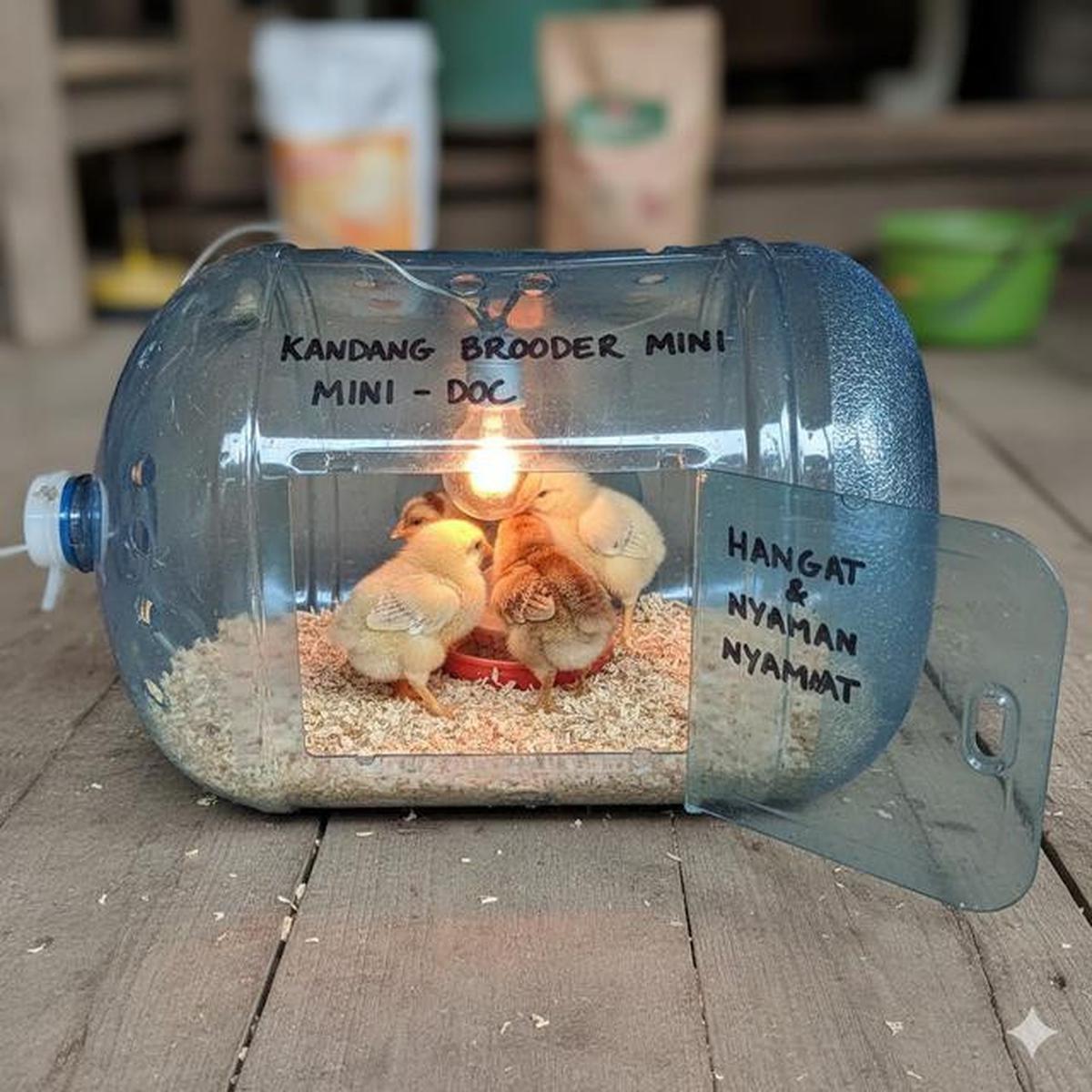 10 Desain Kandang Ayam dari Galon Bekas Sederhana, Ide Kreatif Ternak