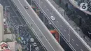 Sri Mulyani menjelaskan perekonomian Indonesia mampu tumbuh di atas 5% sejalan dengan sektor manufaktur yang semakin ekspansif. (Liputan6.com/Angga Yuniar)