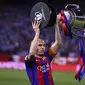 Gelandang - Andres Iniesta (Spanyol) - Barcelona. (AFP/Josep Lago)