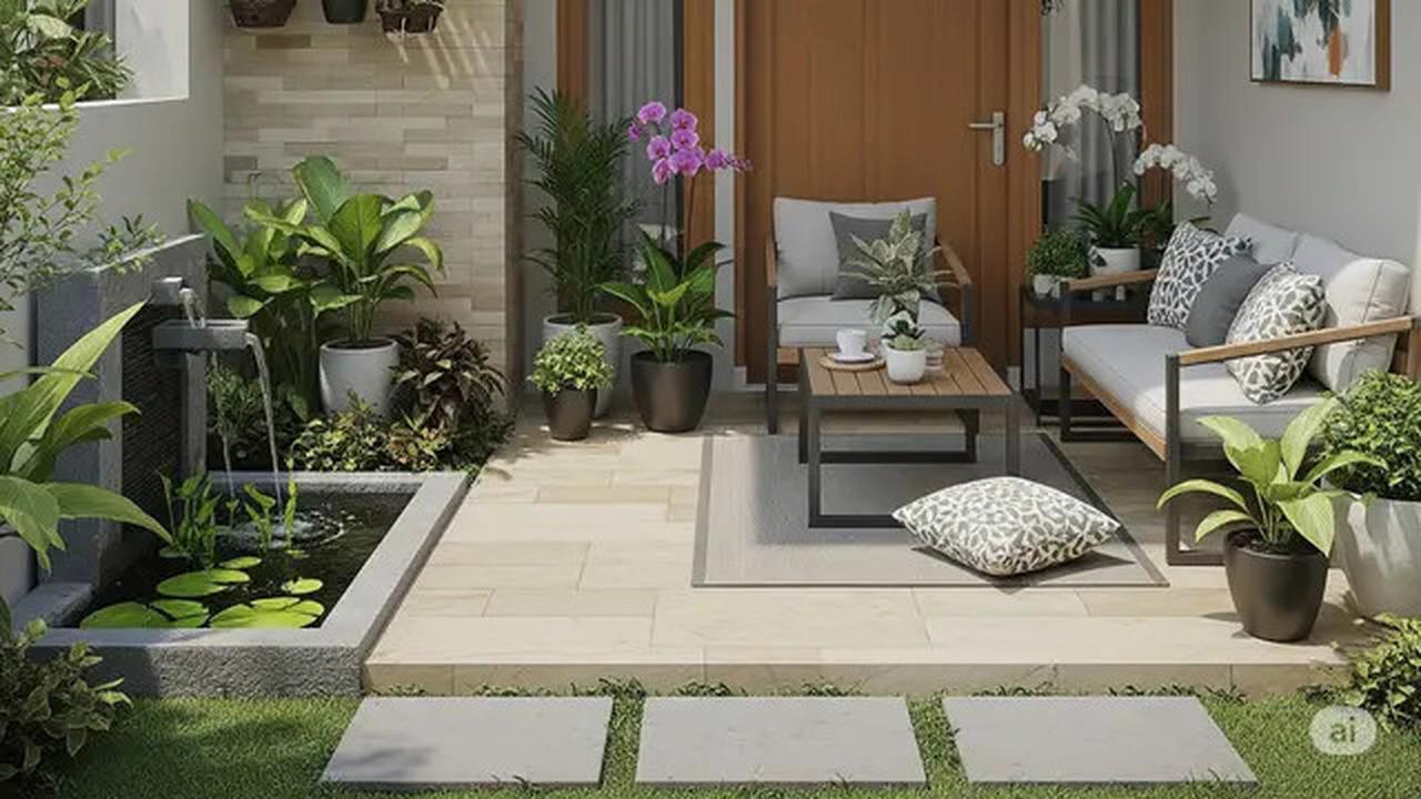 10 Tips Menata Teras Kecil Depan Rumah yang Sempit, Bikin Tampilan Jadi Lega