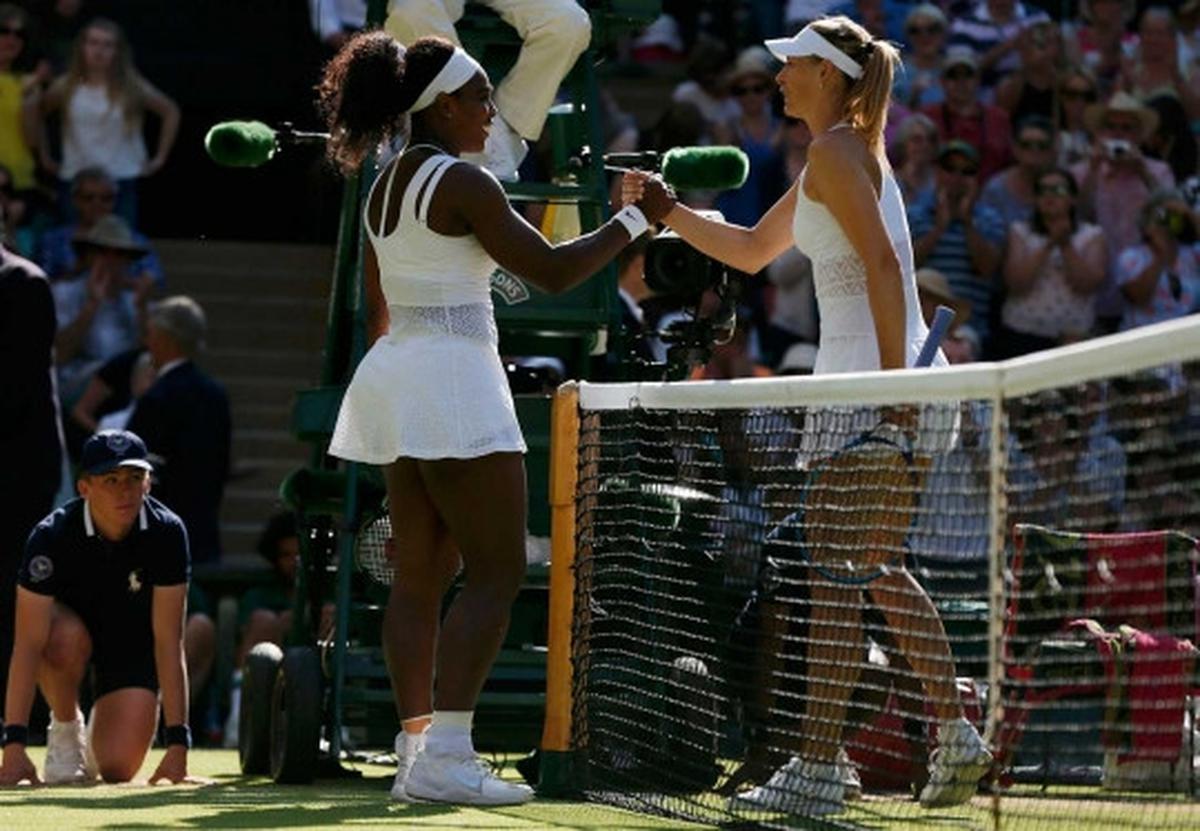 Sengitnya persaingan Williams Vs Sharapova di semifinal Wimbledon