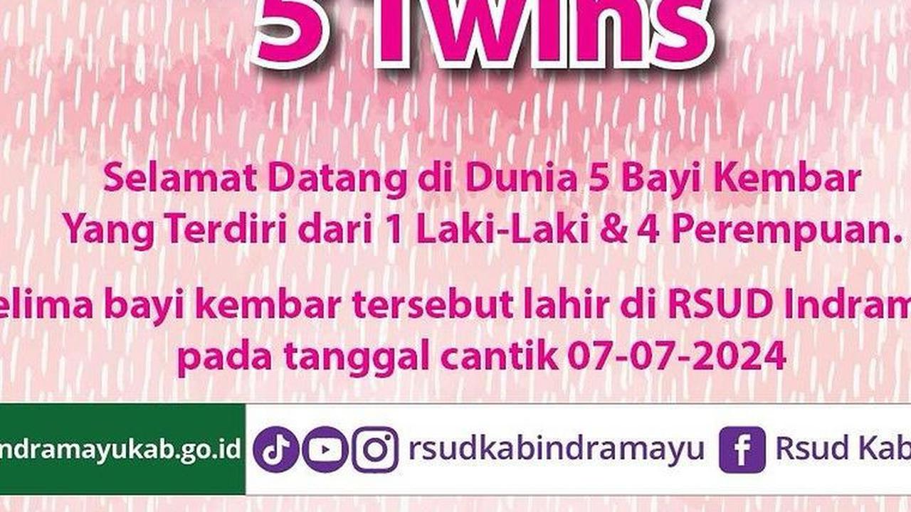 Berkat kerjasama dengan tim medis, Ibu dan kelima bayinya berada dalam kondisi sehat. <br>