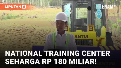 VIDEO: Habiskan Rp 180 Miliar, Jokowi Resmikan National Training Center PSSI di IKN