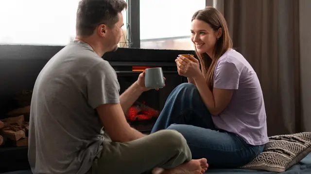 Couple Talking
