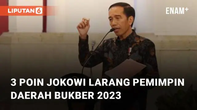 Jokowi melarang pejabat negara menyelenggarakan kegiatan bukber selama Ramadhan 1444 H. Presiden Jokowi mengatur larangan ini disahkan oleh Sekretaris Kabinet (21/03/2023)