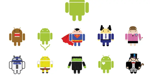 Inspirasi logo Android