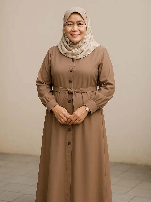 Warna Gamis yang Cocok untuk Wanita Usia 40 Tahun (Foto: ChatGPT)