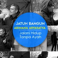 Perjalanan Abimana Aryasatya bertemu ayah kandungnya (Foto: Bintang Pictures, Desain: Muhammad Iqbal Nurfajri/Bintang.com