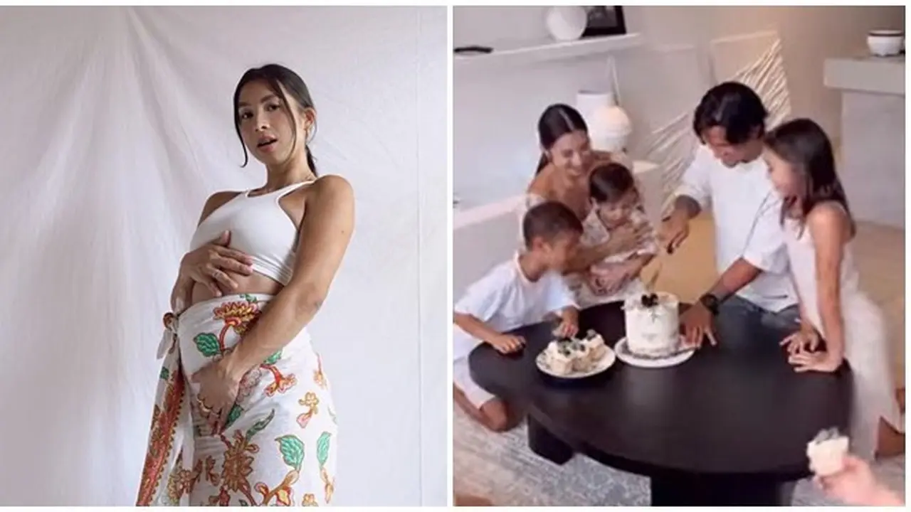 7 Momen Gender Reveal Kehamilan Keempat Jennifer Bachdim, Digelar Sederhana
