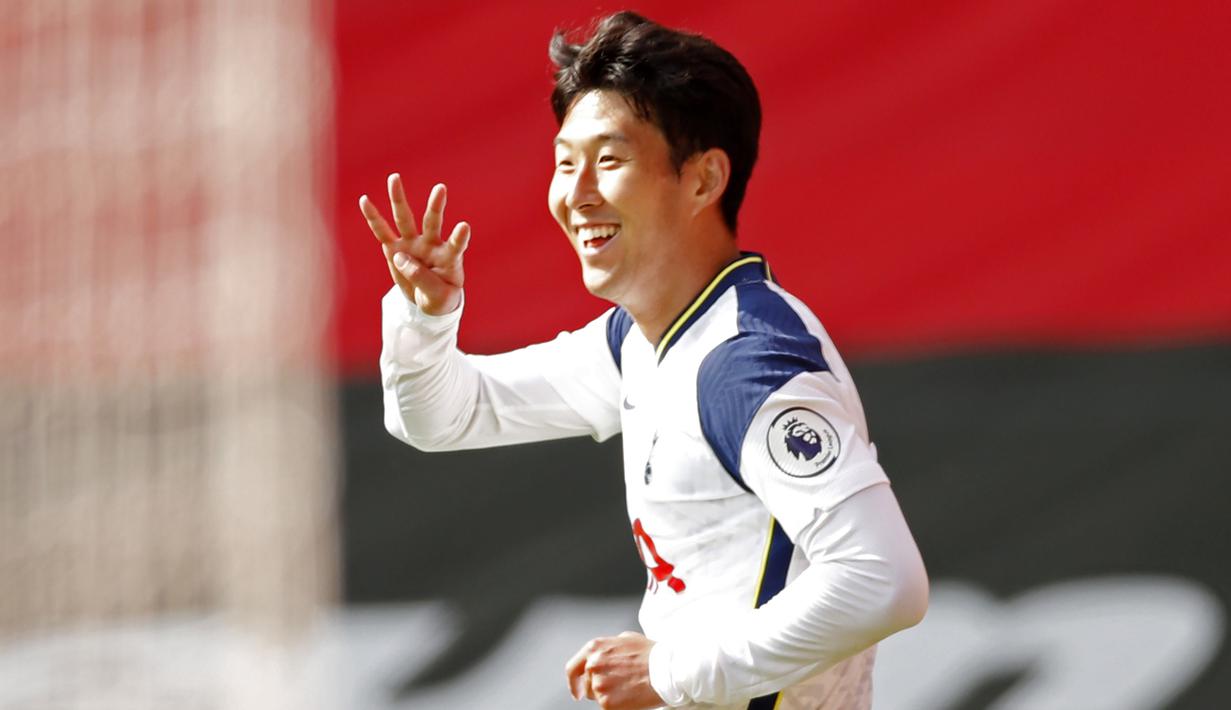2. Son Heung-Min (Tottenham Hotspur) - 7 gol. (AFP/Andrew Boyers/pool)