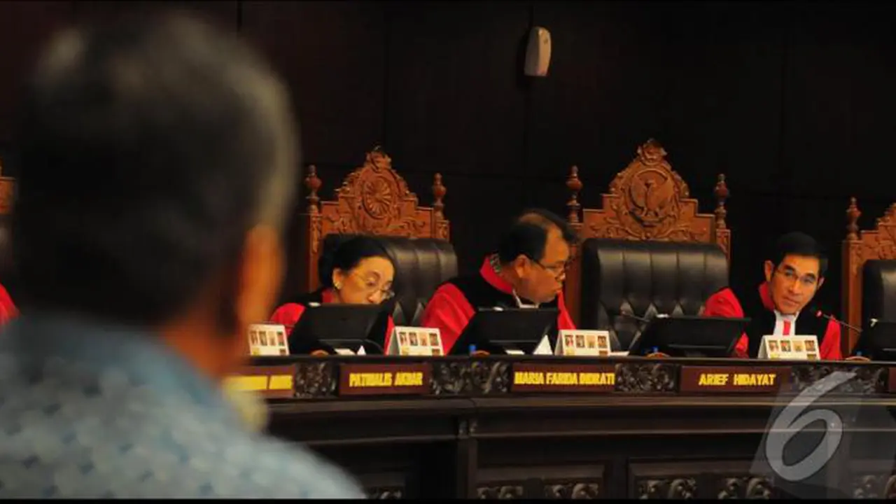 Sidang gugatan pilpres di Mahkamah Konstitusi