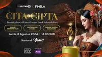 Keren Nih Signature Event Liputan6 dan Fimela: Cita &amp; Cipta, Saksikan Live Streaming di Vidio Hari Ini