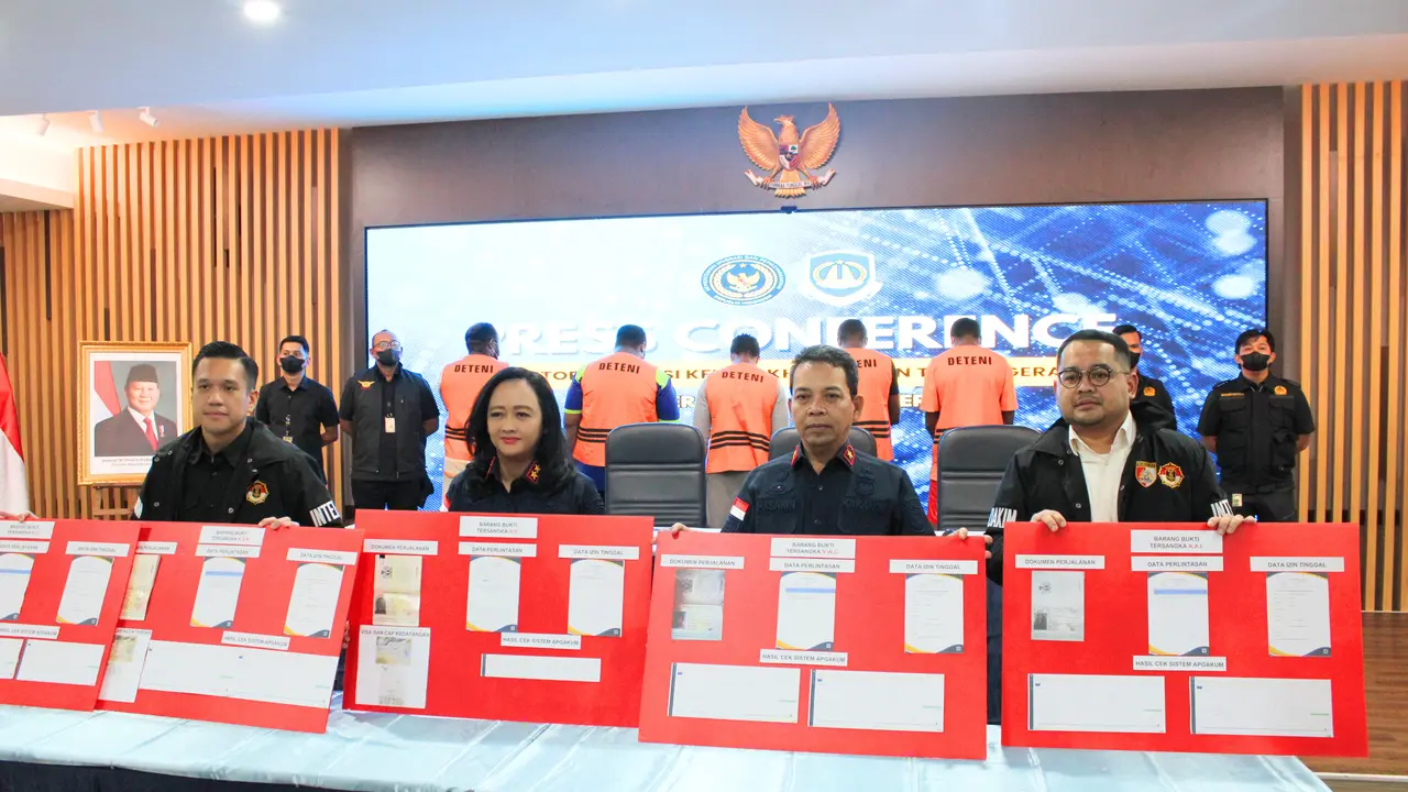 Lima WN Nigeria Diciduk Imigrasi Tangerang