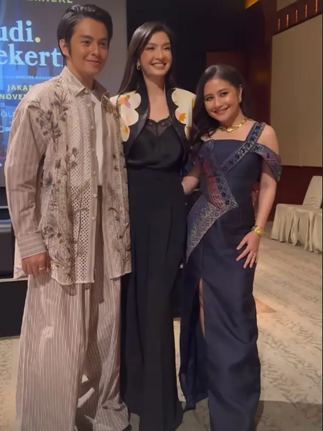 Gaya Kasual hingga Berwastra Para Seleb yang Hadir di Premiere Film Budi Pekerti, Ada Raline Shah hingga Luna Maya