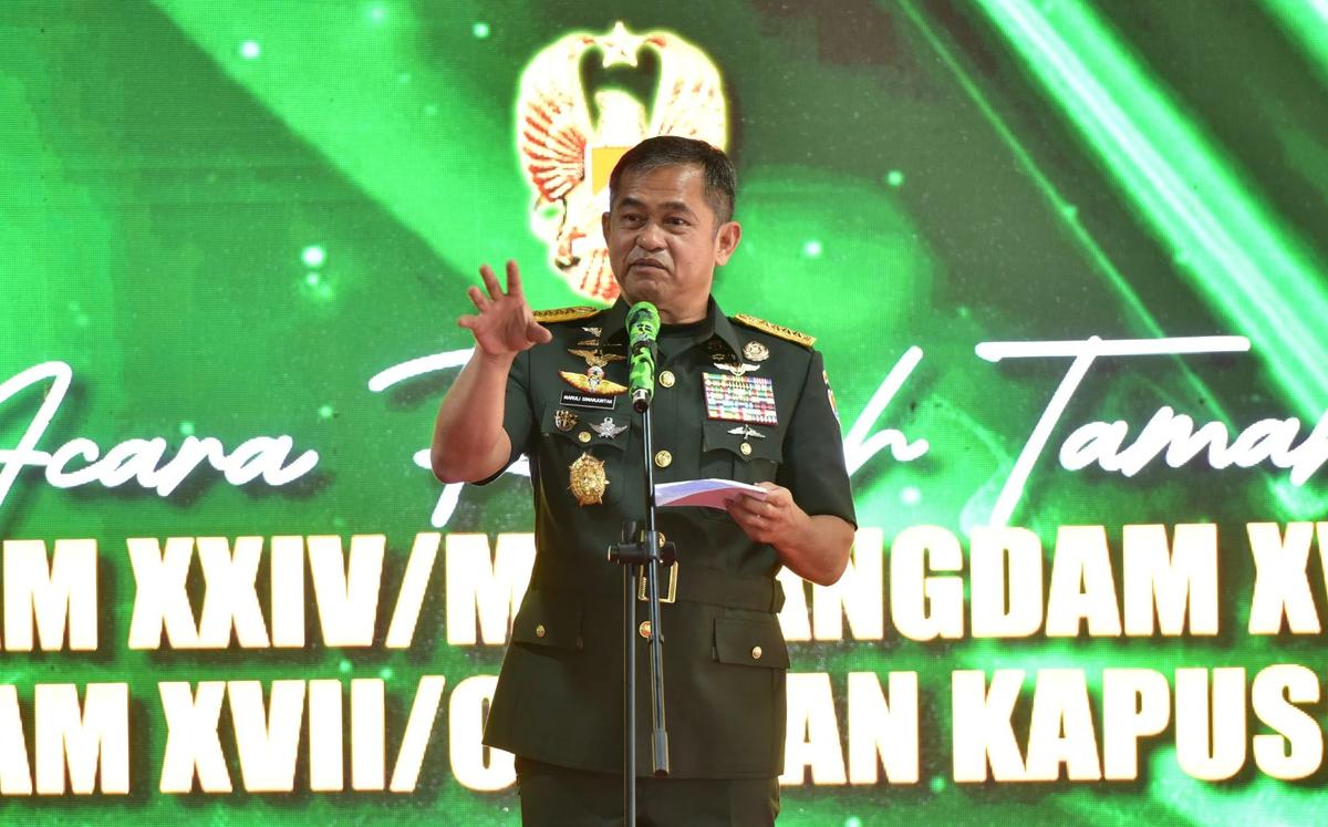 FOTO: TNI AD Rotasi Pangdam di Wilayah Strategis Termasuk Papua
