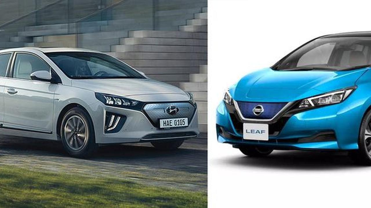 Hyundai Ioniq dan Nissan LEAF