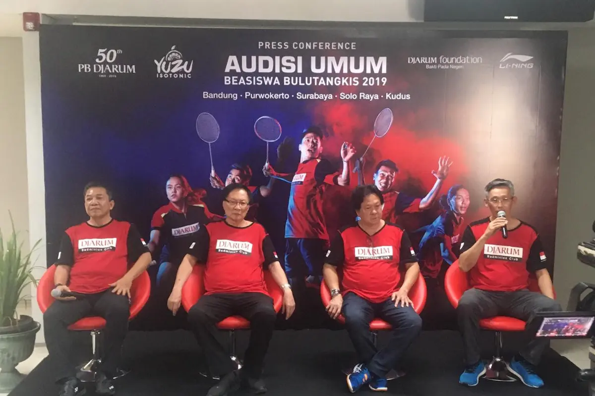 Audisi Umum Beasiswa Bulu Tangkis 2019