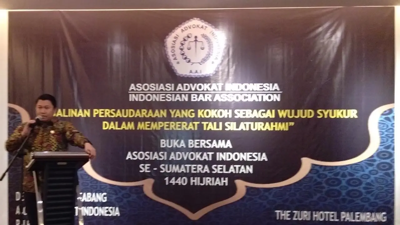 Bantuan Hukum Gratis Asosiasi Advokat untuk Warga Miskin di Sumsel