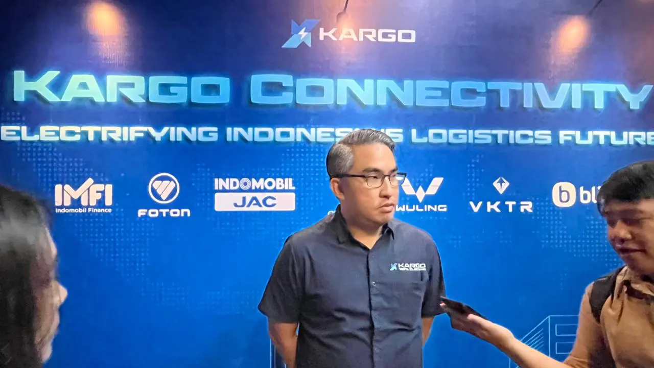 VP Ops Kargo Technologies, Marselinus Erick usai Konferensi Pers Kargo Technologies, Selasa (2/12/2025). (Foto: Liputan6.com/Gagas YP)
