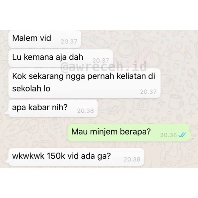 Lama Tak Komunikasi, Ini 6 Chat Teman Ini Ujungnya Bikin Malas