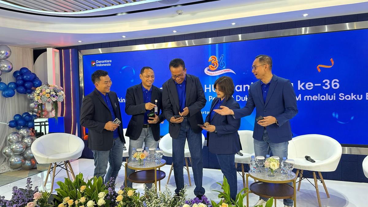 Konferensi pers HUT ke-36 Bank Raya