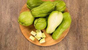 Ilustrasi labu siam. (Foto: Freepik)