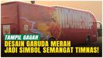 Melihat Lebih Dekat Bus Timnas Indonesia, Tampil Gagah dan Penuh Semangat Juang!