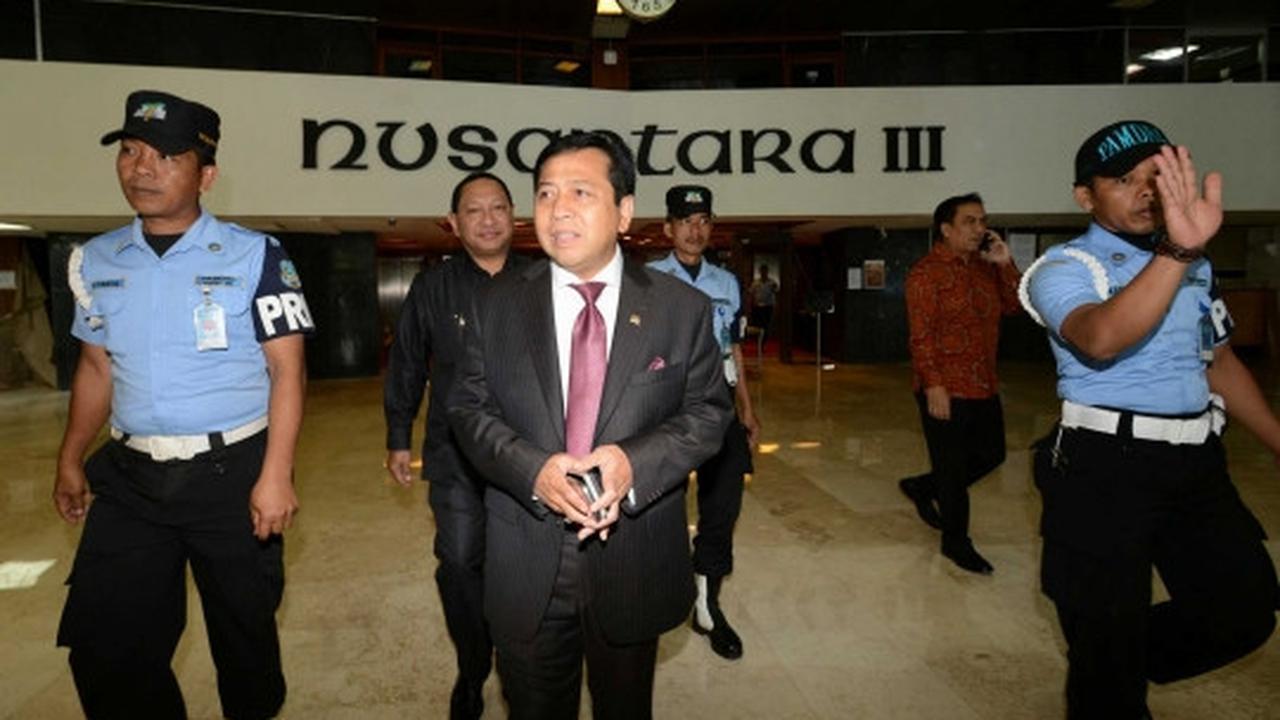 Begini ekspresi Setya Novanto saat ditemui dan ditanya soal Freeport