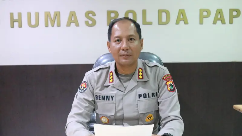 Kabid Humas Polda Papua Kombes Ignatius Benny Ady Prabowo