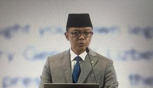 Menteri Luar Negeri RI Sugiono dalam Pernyataan Pers Tahunan Menteri Luar Negeri (PPTM) 2026 di Kementerian Luar Negeri RI, Rabu (14/1/2026). (Dok. Tangkapan layar Youtube Kementerian Luar Negeri RI)