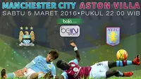 Manchester City vs Aston Villa (Bola.com/Samsul Hadi)