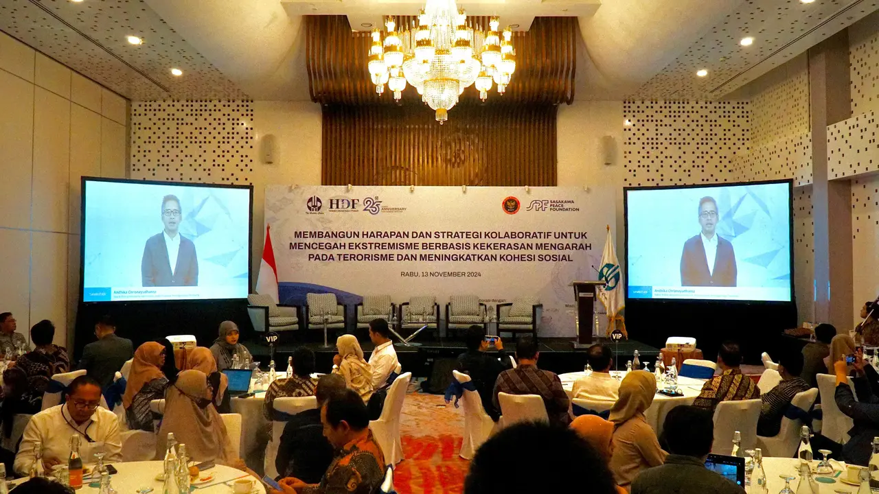 Seminar Membangun Harapan dan Strategi Kolaboratif untuk Mencegah Ekstremisme Berbasis Kekerasan Mengarah pada Terorisme dan Meningkatkan Kohesi Sosial di Jakarta (Istimewa)