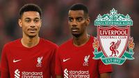 Hugo Ekitike dan Alekander Isak, dua pemain lini depan yang dimiliki Liverpool. (Grafis: Hendry Wibowo/Bola.com)