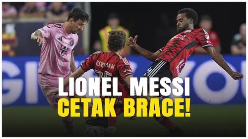 VIDEO: Lionel Messi Cetak Brace! Inter Miami Hancurkan NY Red Bulls 5-1