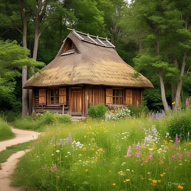 Gambar Rumah Sederhana dari Kayu