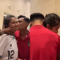 Potret Azizah Salsha Salting Dicium dan Dipeluk Pratama Arhan [instagram/arhanazizah.official]