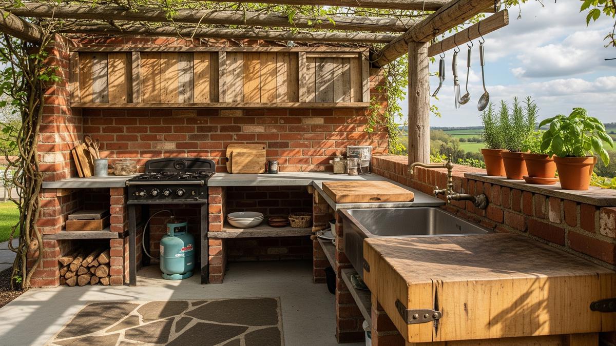 7 Desain Rumah Desa dengan Dapur Outdoor Sederhana: Estetik, Fungsional, dan Hemat Biaya