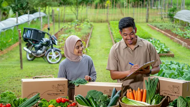 Ide Kebun Sayur Komunitas yang Bisa Dijual Hasilnya (AI)
