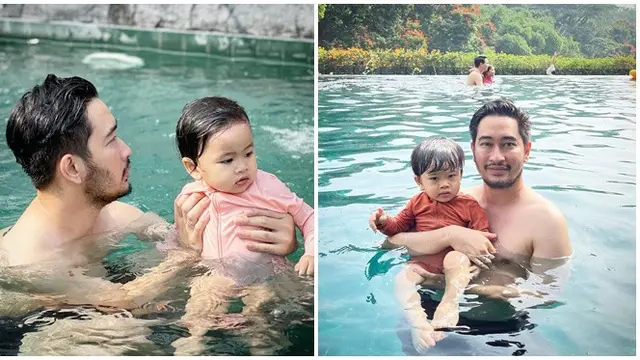 6 Potret Jeje Govinda Momong Anak, Ungkap Bakal Bawa Buah Hati Jika Istri Selingkuh