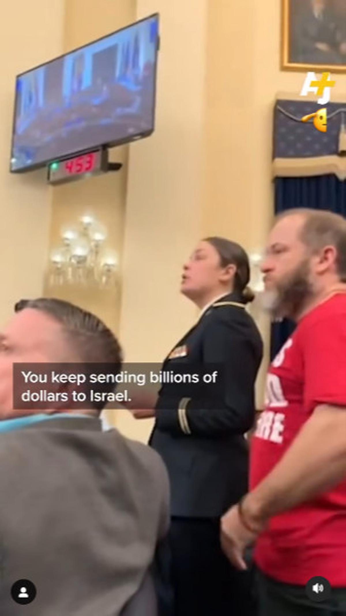 Perwira Intelijen Militer AS Ngamuk di Sidang Kongres Blak-blakan Israel Membakar Anak-Anak Hidup-Hidup di Gaza