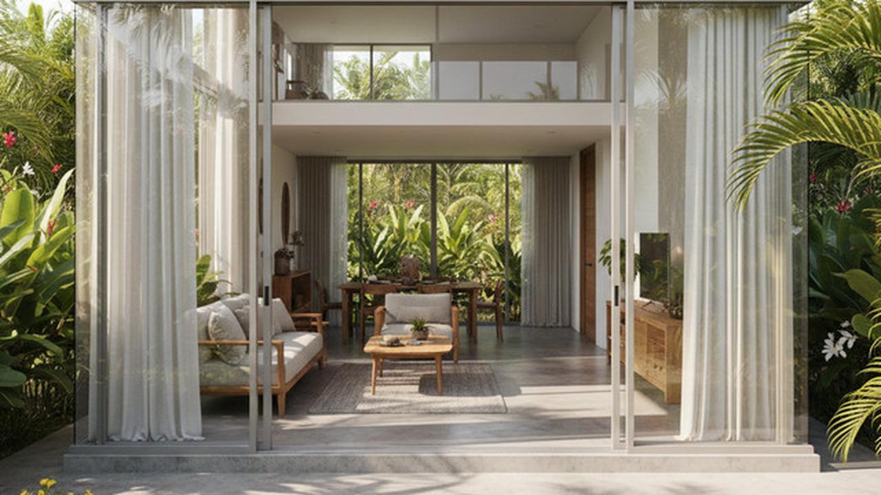 7 Desain Rumah Kecil dengan Jendela Besar agar Terasa Lapang dan Sejuk