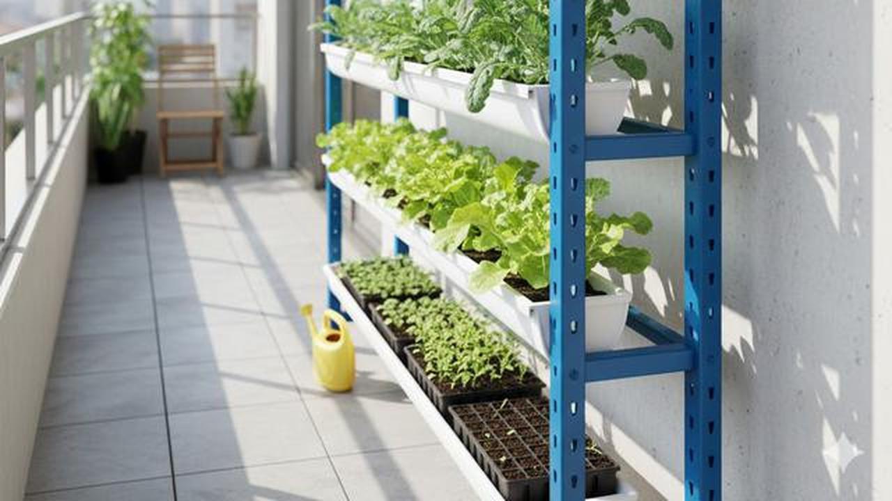 9 Ide Kebun Sayur Bertingkat di Teras Rumah, Hemat Ruang