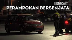 Kejadian ini bermula saat tiga orang yang salah satunya bersenjata menembakan senjatanya pada seorang gadis dan sepupunya.