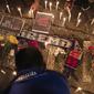 Aksi 1000 lilin untuk para korban tragedi Kanjuruhan