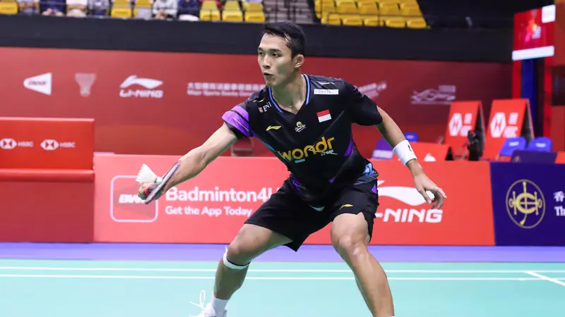 Jonatan Christie - Hong Kong Open 2024 - Bulu Tangkis