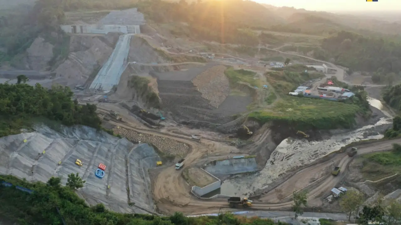 Bendungan Ciamis di Subang. Dok Kementerian PUPR