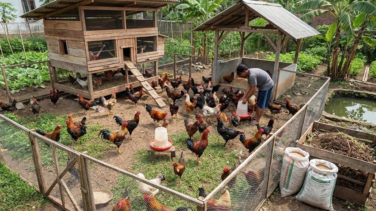 Usaha Ternak di Lahan 100 Meter Persegi, Solusi Bisnis Menguntungkan untuk Lahan Terbatas